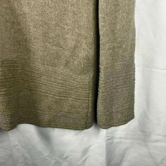 Calvin Klein turtleneck sweater womens small cotton blend brown long sleeve - Picture 4 of 7
